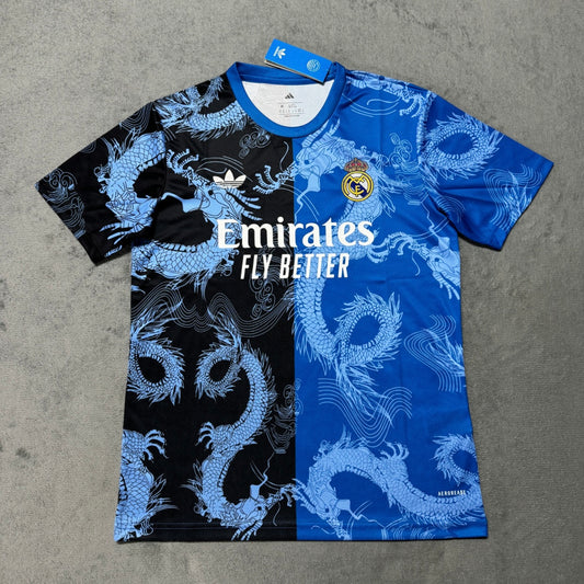 Real Madrid Blue & Black 'Legendary Dragon' Special Edition Jersey